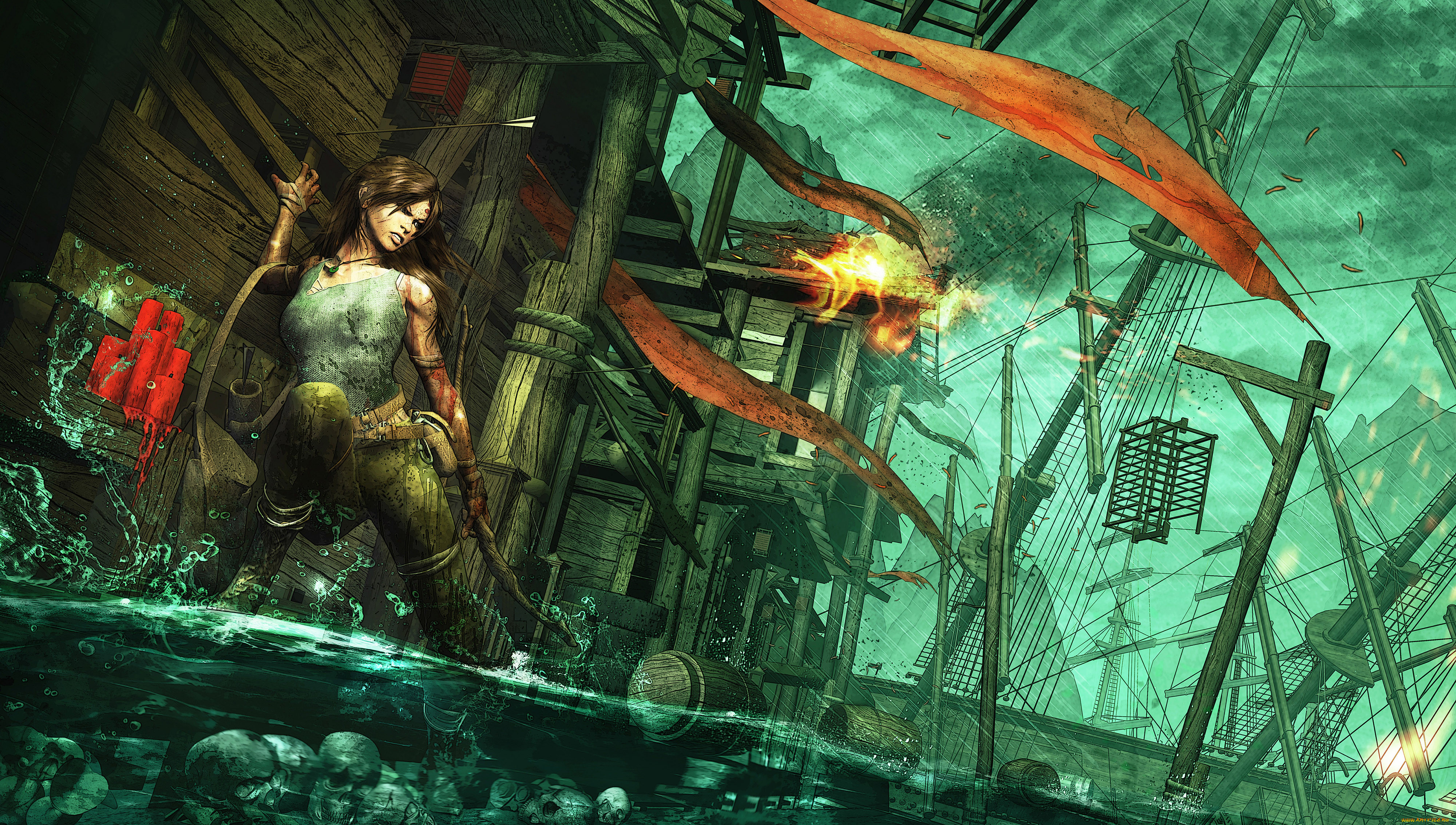 tomb, raider, 2013, , , , 